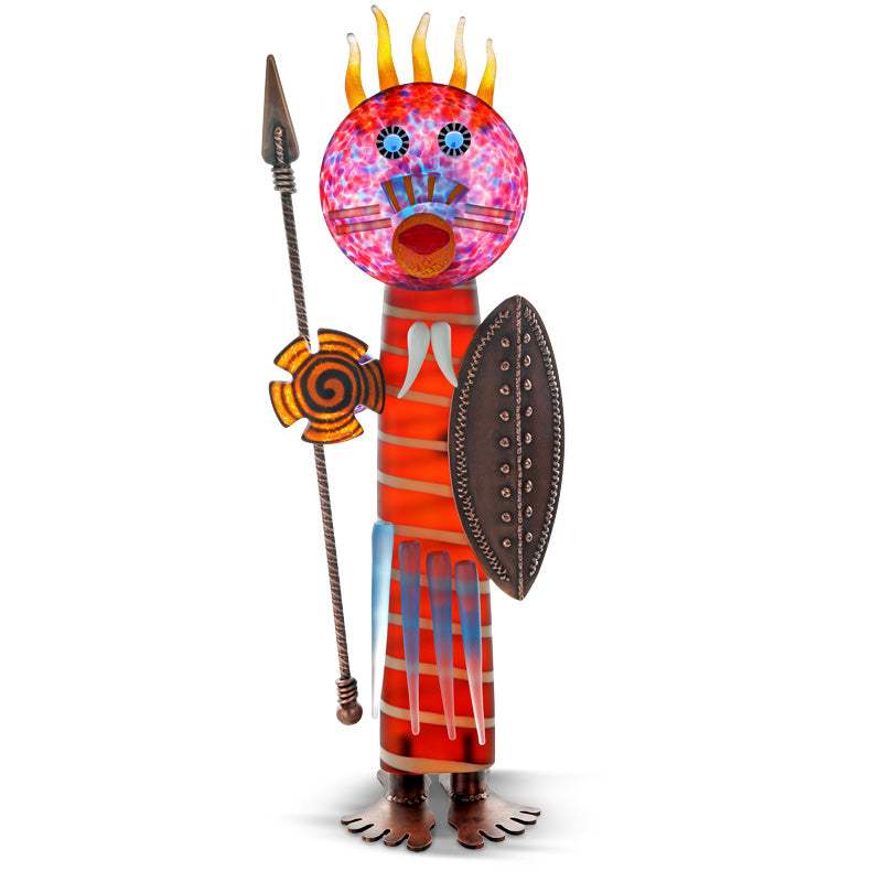 MASSAI - Object by SJB, Art sculpture, [Borowski Art Glass in Asia]