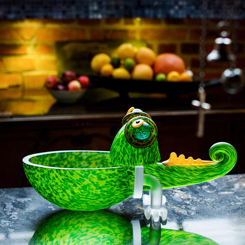 CHAMELEON SMALL - Bowl, Bowl, [Borowski Art Glass in Asia]