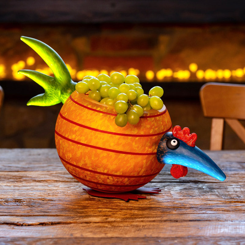 PICK CHICK - Bowl, Bowl, [Borowski Art Glass in Asia]