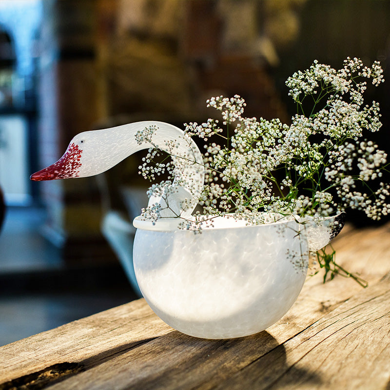 CYGNET - Bowl, Bowl, [Borowski Art Glass in Asia]