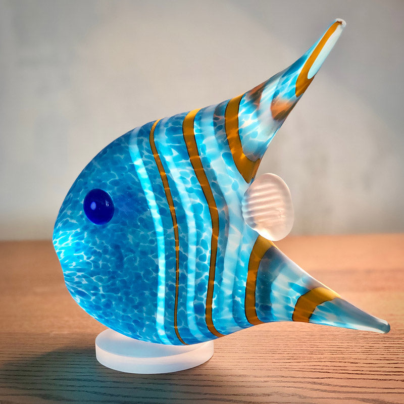 ANGELFISH SMALL - Paperweight, Paperweight, [Borowski Art Glass in Asia]
