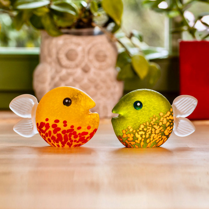 KISS FISH - Souvenir, Souvenir, [Borowski Art Glass in Asia]