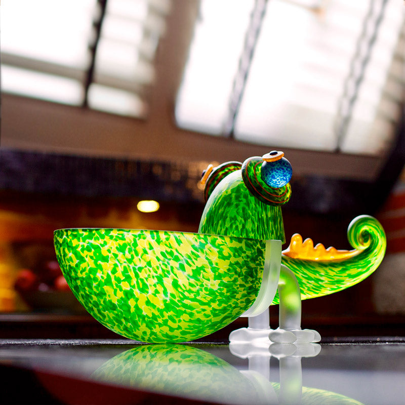CHAMELEON SMALL - Bowl, Bowl, [Borowski Art Glass in Asia]