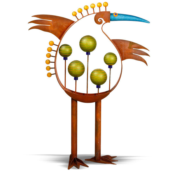 LUCKY BIRD - Outdoor object, Outdoor sculpture, [Borowski Art Glass in Asia]