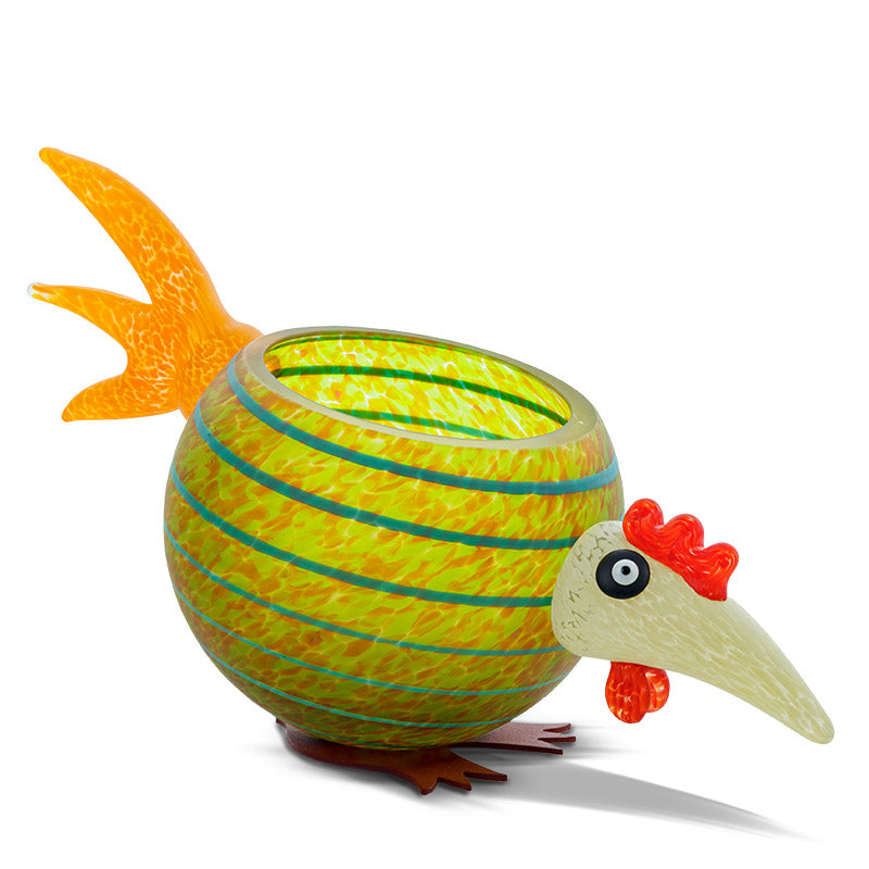 PICK CHICK - Bowl, Bowl, [Borowski Art Glass in Asia]