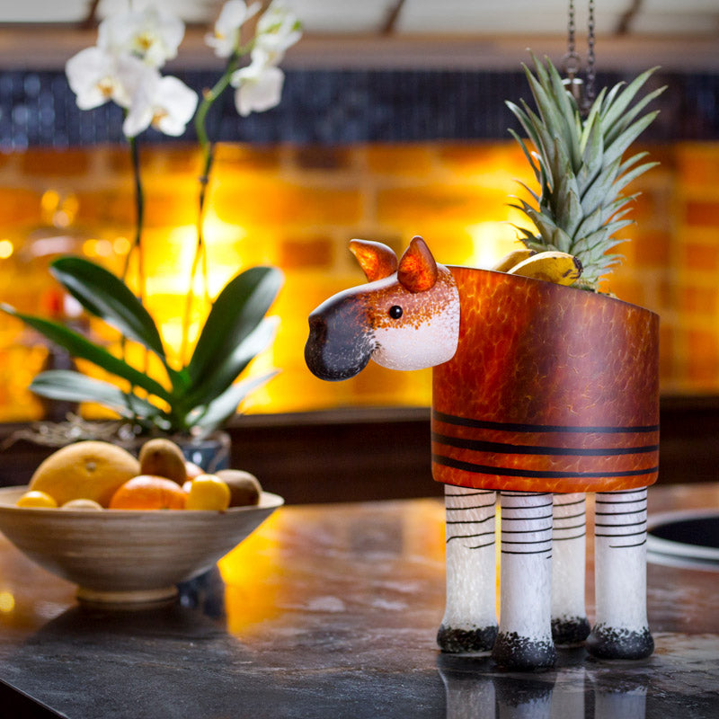 OKAPI - Vase, Vase, [Borowski Art Glass in Asia]