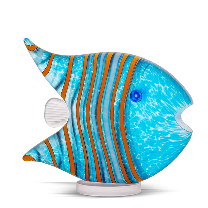 ANGELFISH MEDIUM - Paperweight, Paperweight, [Borowski Art Glass in Asia]