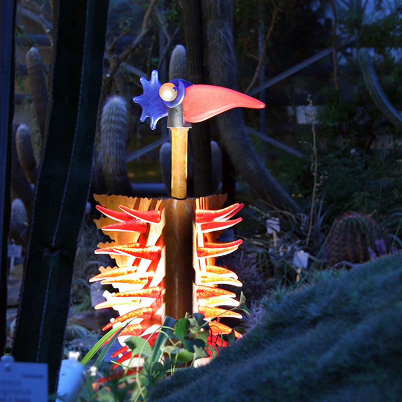FIREBIRD SMALL - Outdoor object, Outdoor sculpture, [Borowski Art Glass in Asia]