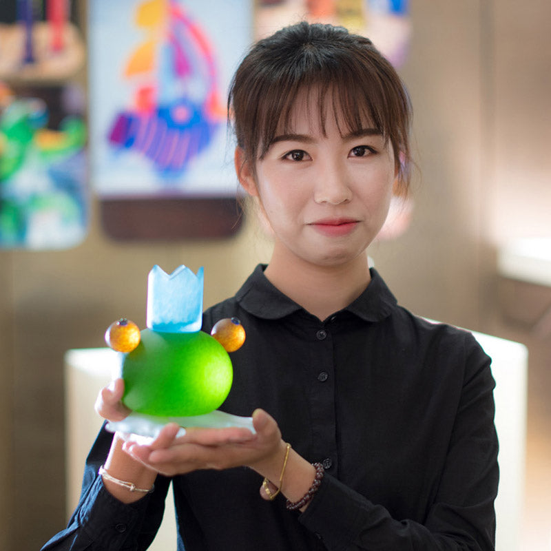 FROSCH - Candleholder, Candleholder, [Borowski Art Glass in Asia]
