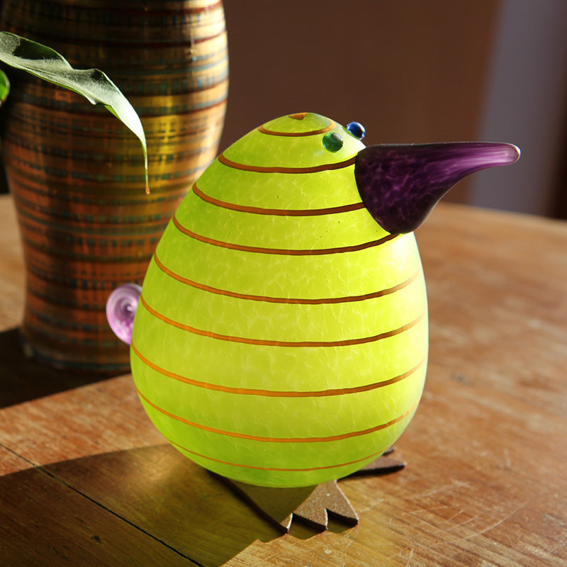 KIWI EGG - Paperweight, Paperweight, [Borowski Art Glass in Asia]