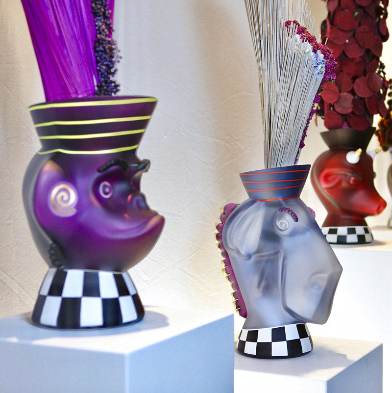 ANIMALIA "CAPTAIN CHITA" - Vase, Vase, [Borowski Art Glass in Asia]